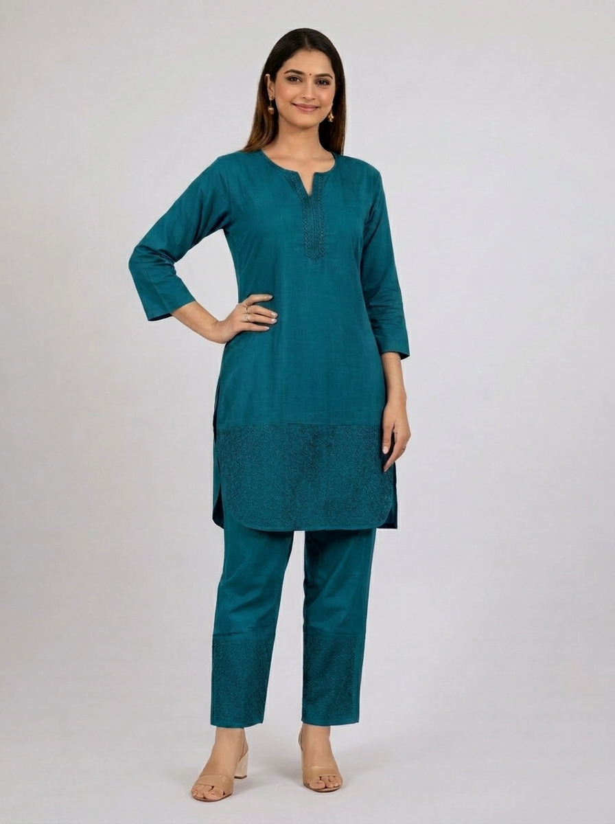 Latest Cord Set Collection | 12 Colors | Up to 5XL | Premium Chinnon Fabric - Image 14