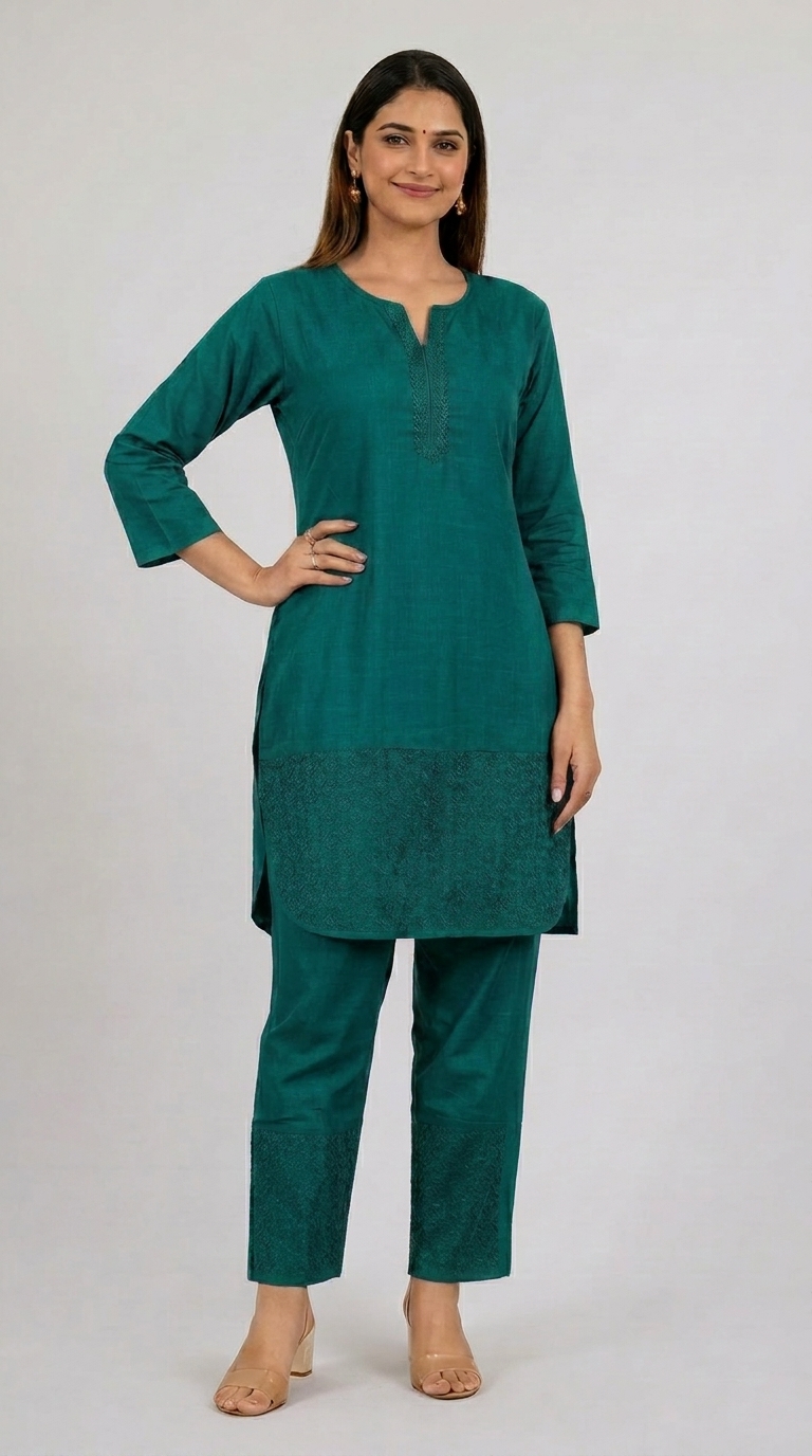 Latest Cord Set Collection | 12 Colors | Up to 5XL | Premium Chinnon Fabric - Image 9