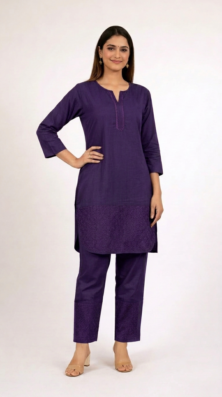 Latest Cord Set Collection | 12 Colors | Up to 5XL | Premium Chinnon Fabric - Image 19