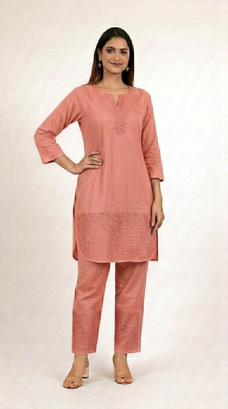 Latest Cord Set Collection | 12 Colors | Up to 5XL | Premium Chinnon Fabric - Image 6