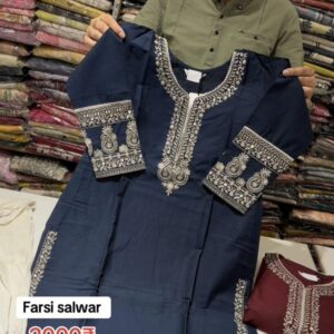 Lakhnavi Work Farshi Suit for Women (M to 2XL)