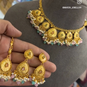 Necklace Set with Maang Tikka