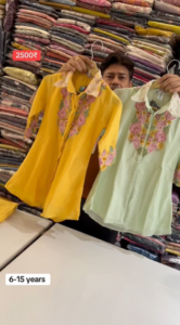 Collar Co-ord Set for Girls (6–15 Years)