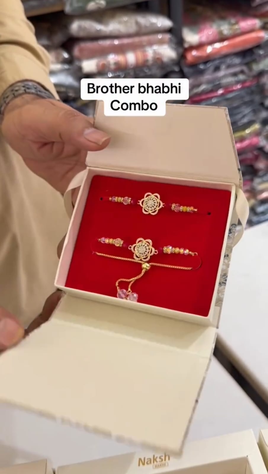 Brother Bhabhi Combo Rakhi Naveen Ahmedgarh