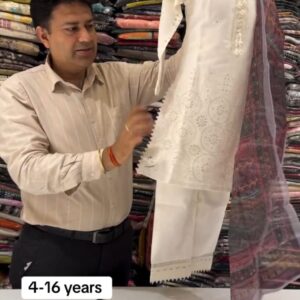 Pakistani Style Palazzo Suit with Dupatta