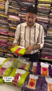 Beautiful Punjabi Phulkari Style Kids Suit