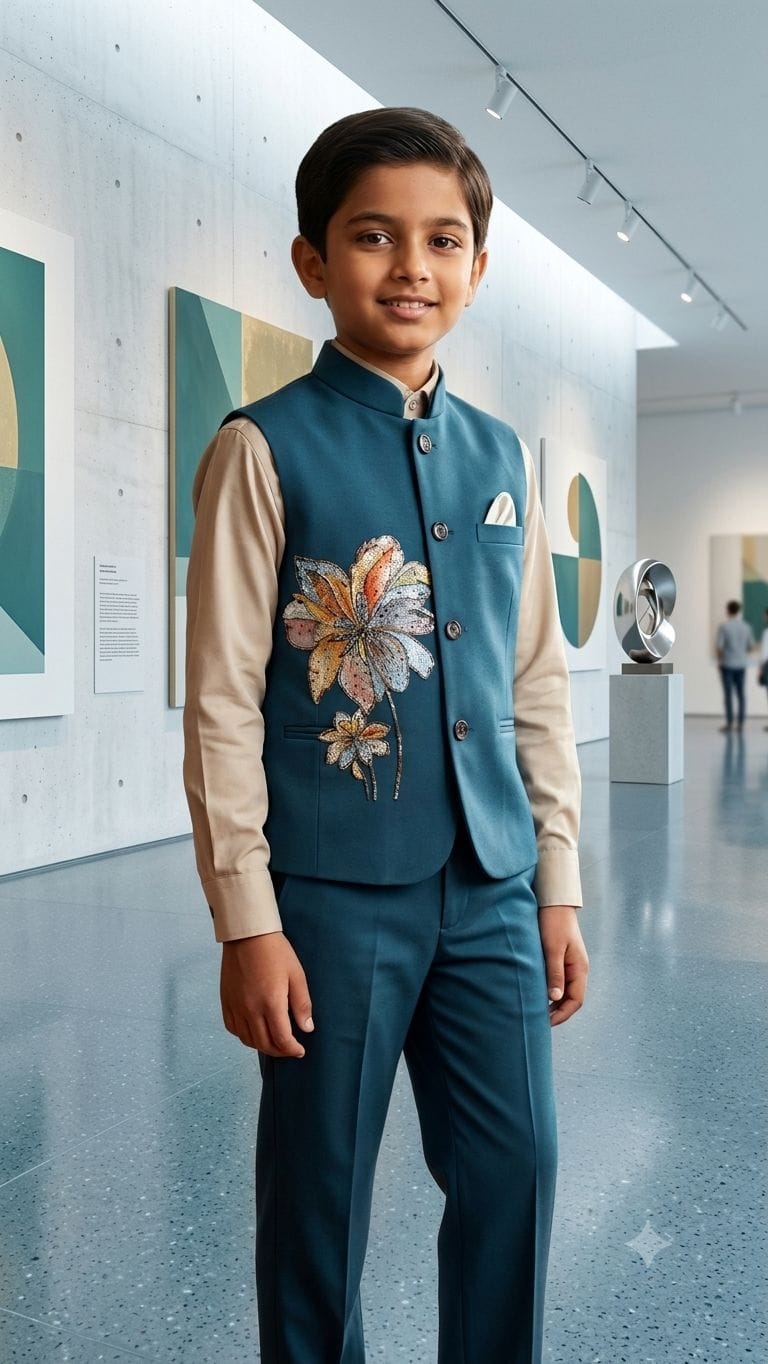 Stylish Designer Boys Suit - Image 2