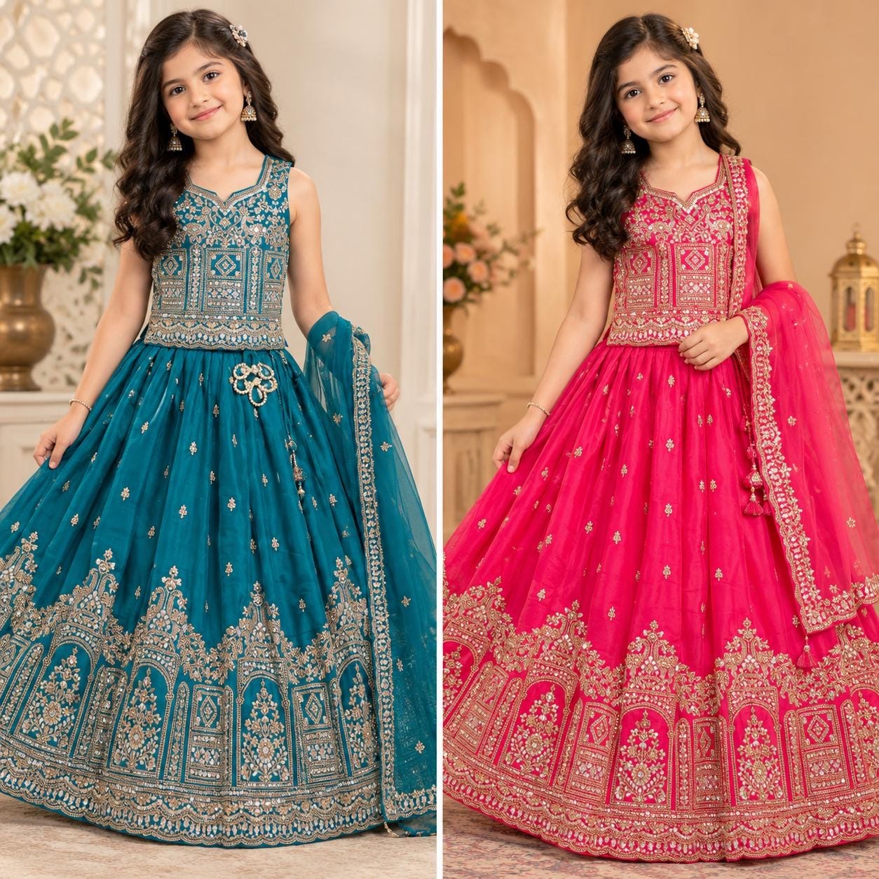 Cute Kids Lehenga