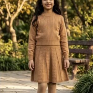 Girls’ Woollen Dress