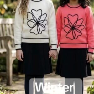 Girls’ Winter Co-Ord Set with Skirt