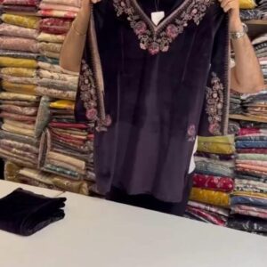 Women’s velvet coord set